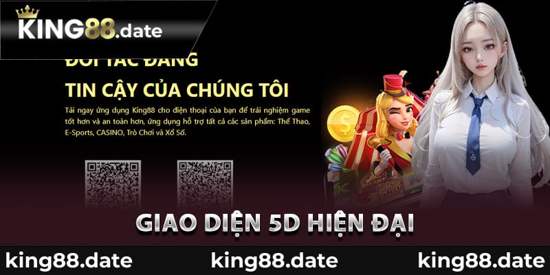 Giao diện 5D hiện đại