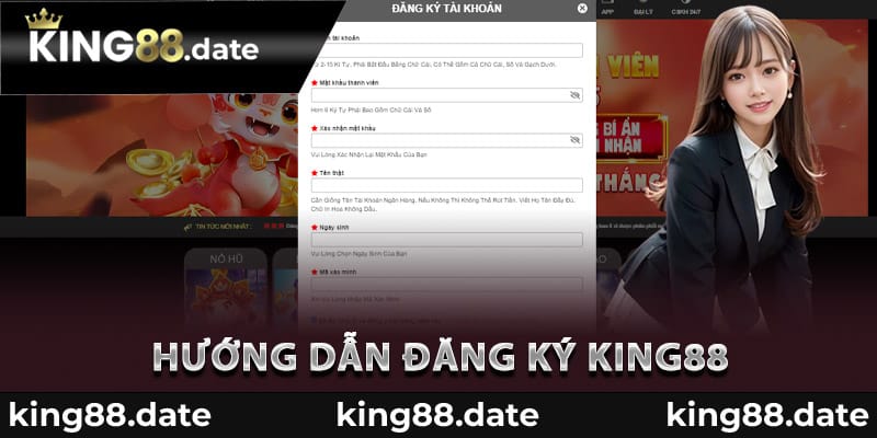 Hướng dẫn đăng ký King88